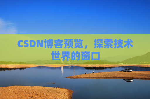 CSDN博客预览，探索技术世界的窗口